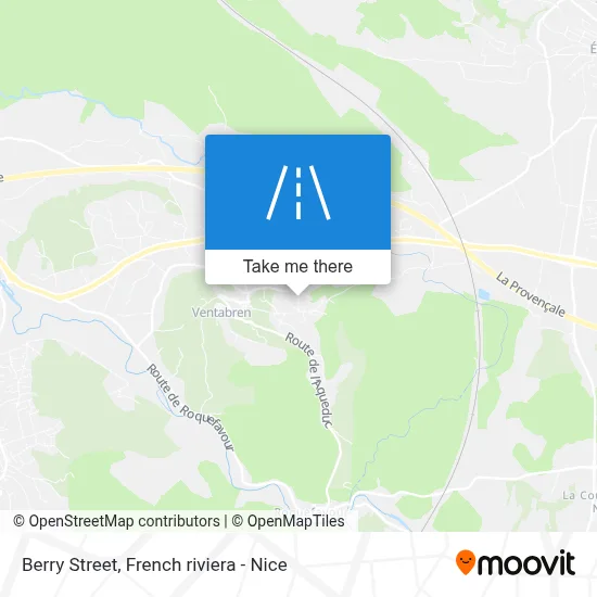 Rue Du Berry map