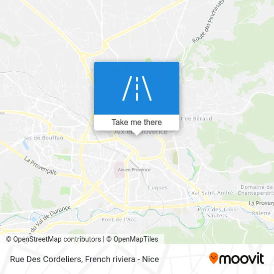 Rue Des Cordeliers map