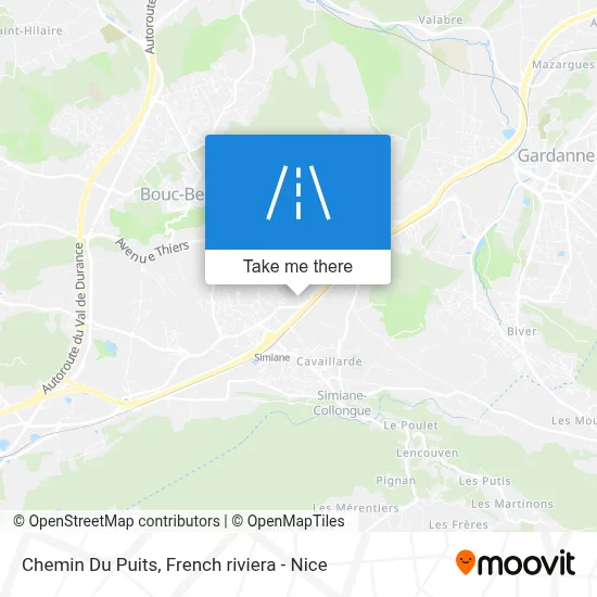 Chemin Du Puits map
