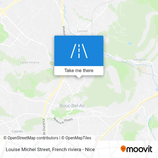 Rue Louise Michel map