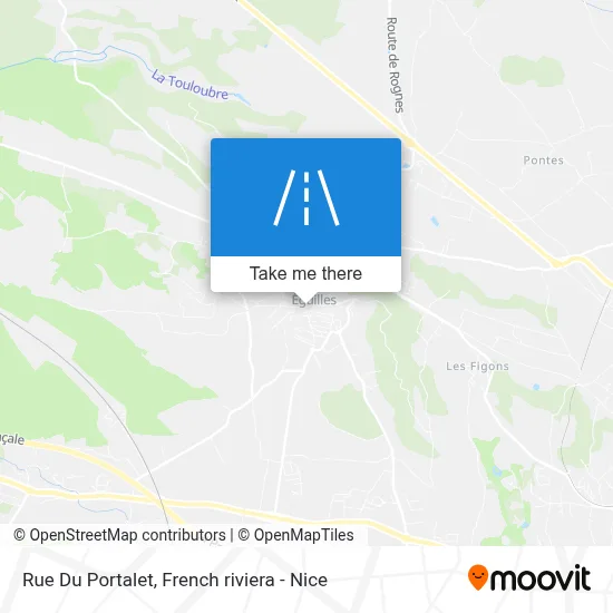 Rue Du Portalet map