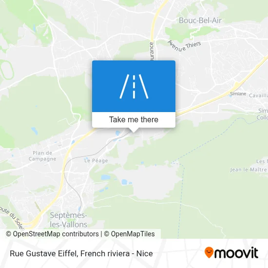 Rue Gustave Eiffel map
