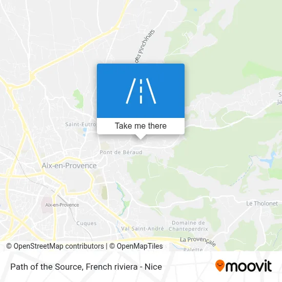 Chemin De La Source map