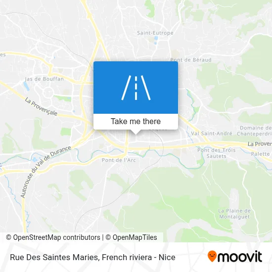 Rue Des Saintes Maries map