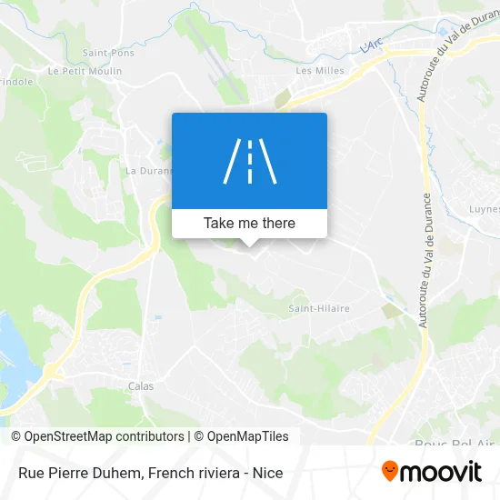 Rue Pierre Duhem map