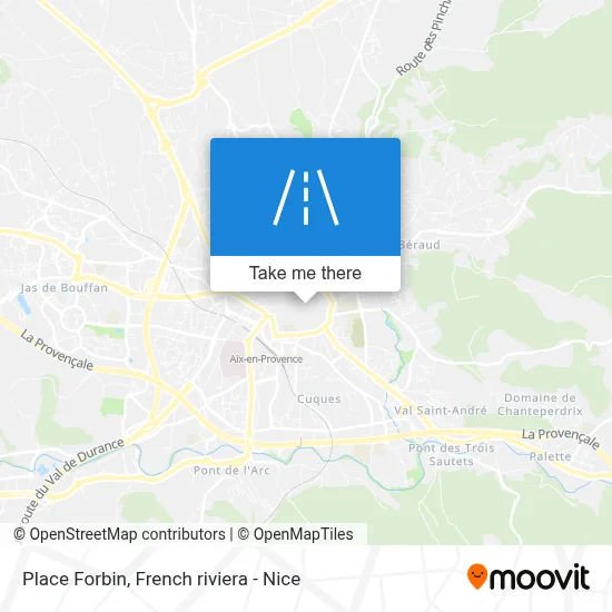 Place Forbin map
