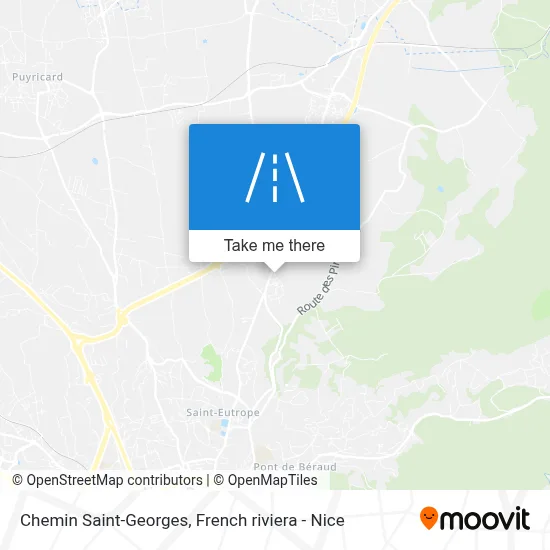 Chemin Saint-Georges map