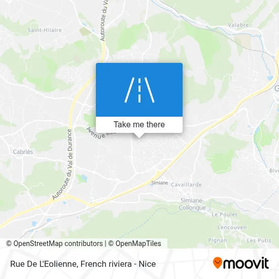 Rue De L'Eolienne map