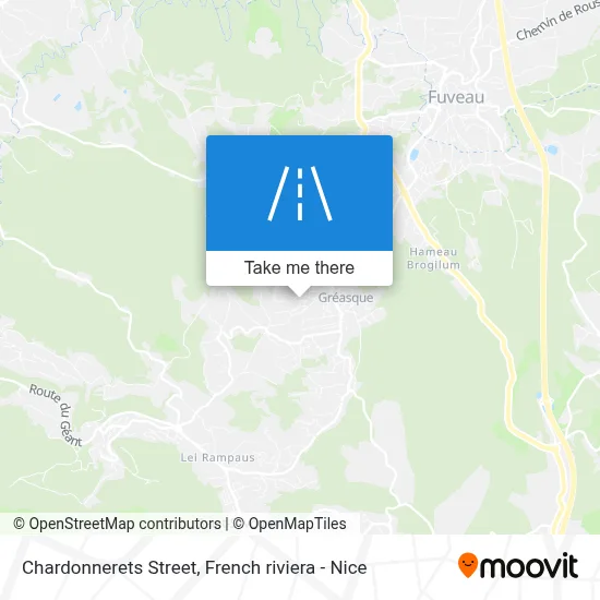 Mapa Rue Des Chardonnerets