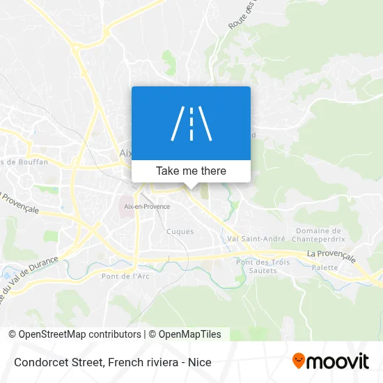 Mapa Rue Condorcet
