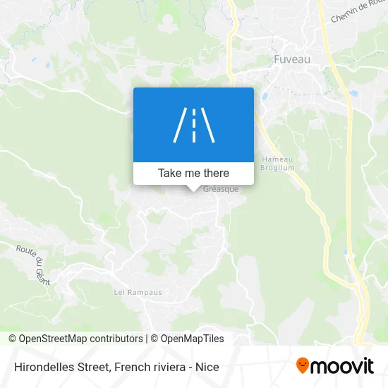 Rue Des Hirondelles map