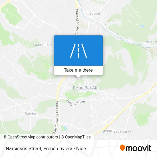 Rue Des Narcisses map