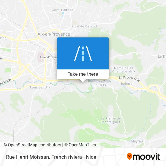 Rue Henri Moissan map