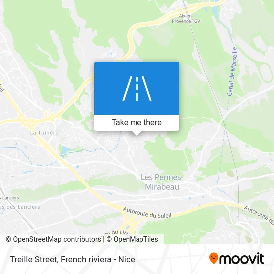 Rue De La Treille map