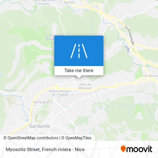 Rue Des Myosotis map