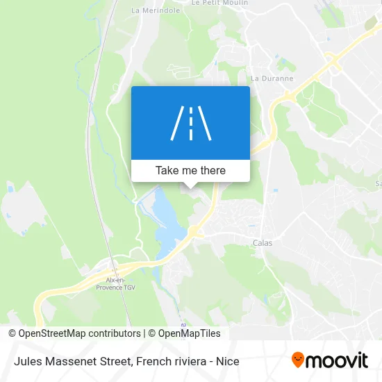 Rue Jules Massenet map