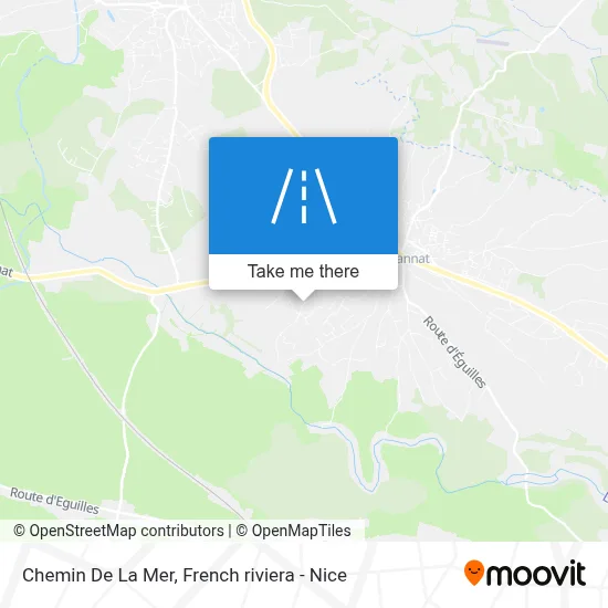 Chemin De La Mer map