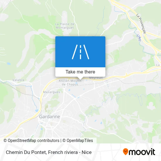 Chemin Du Pontet map