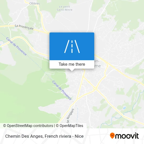 Chemin Des Anges map