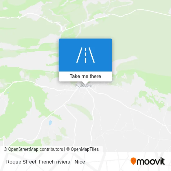 Rue De La Roque map