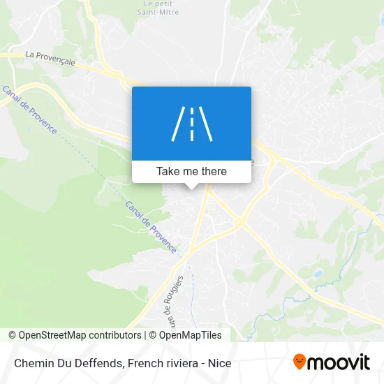Chemin Du Deffends map
