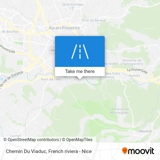 Chemin Du Viaduc map