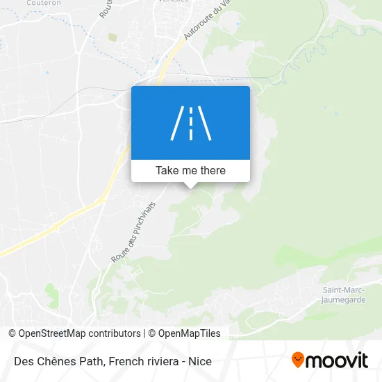 Chemin Des Chênes map