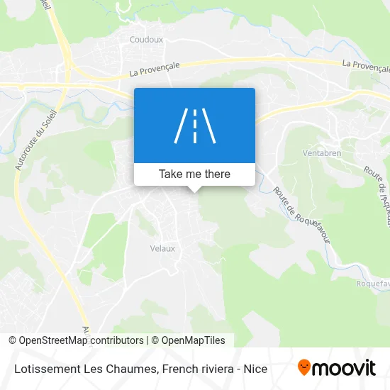 Lotissement Les Chaumes map