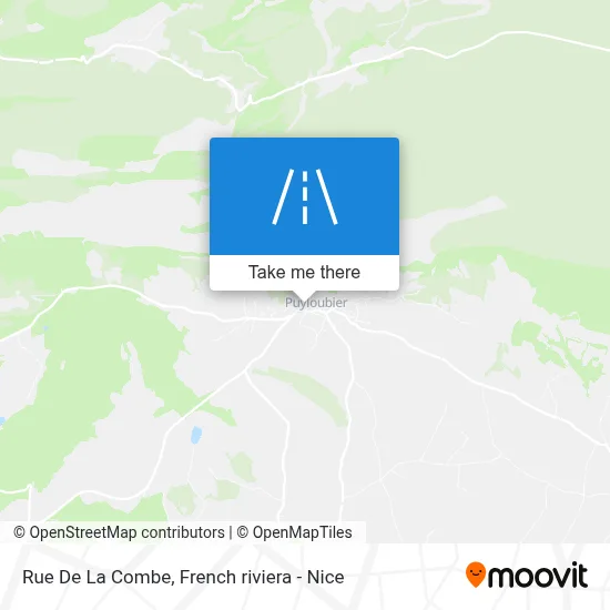 Rue De La Combe map