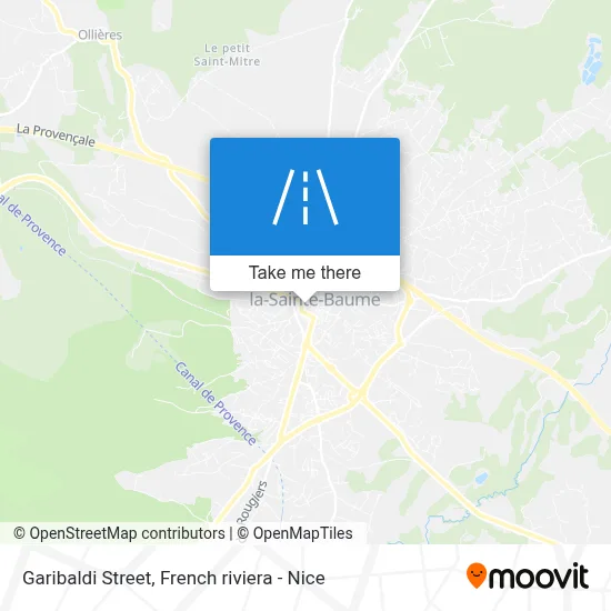Rue Garibaldi map