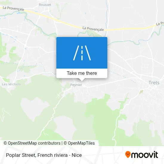 Rue Des Peupliers map