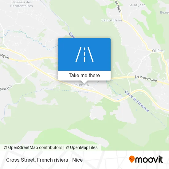 Rue De La Croix map