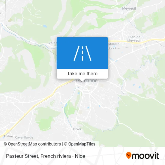 Rue Pasteur map