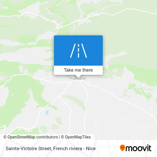 Rue Sainte-Victoire map