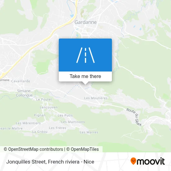 Rue Des Jonquilles map