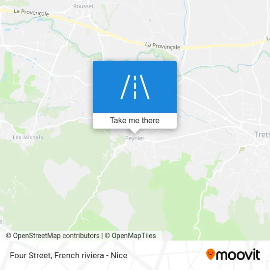 Rue Du Four map