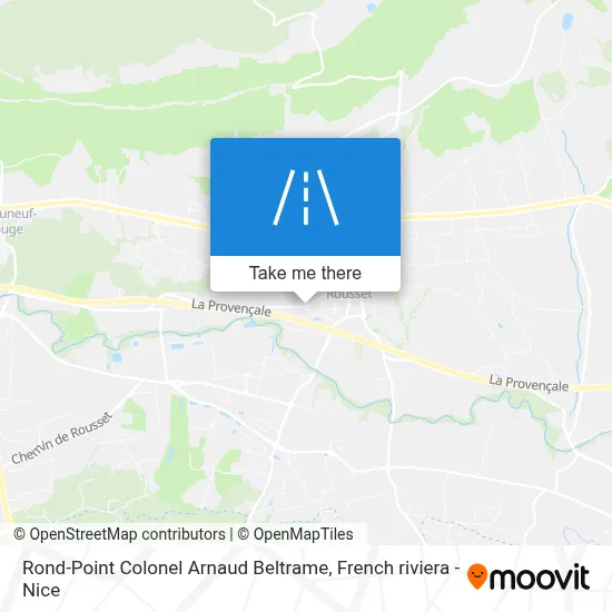 Rond-Point Colonel Arnaud Beltrame map