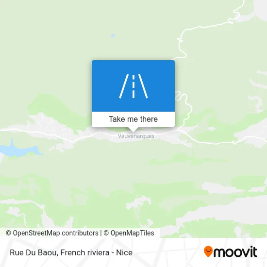 Rue Du Baou map