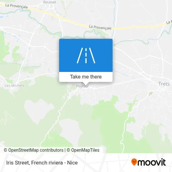 Rue Des Iris map