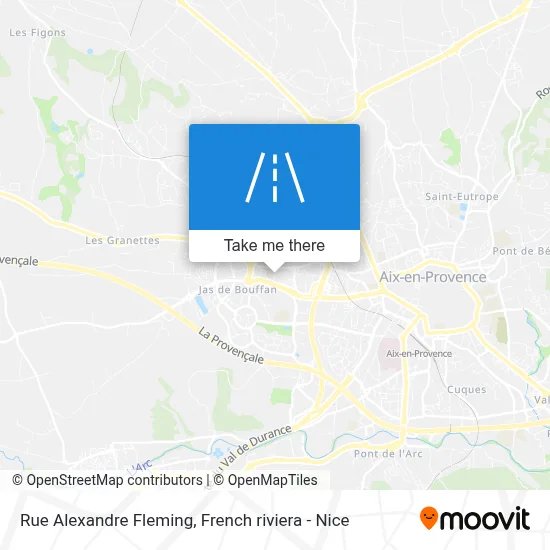 Rue Alexandre Fleming map