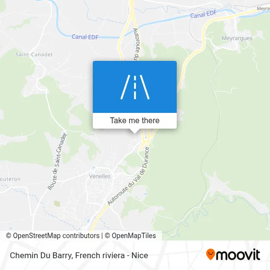 Chemin Du Barry map