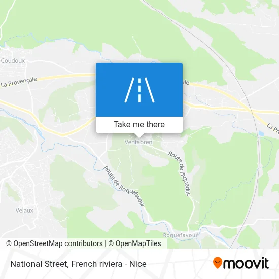 Rue Nationale map