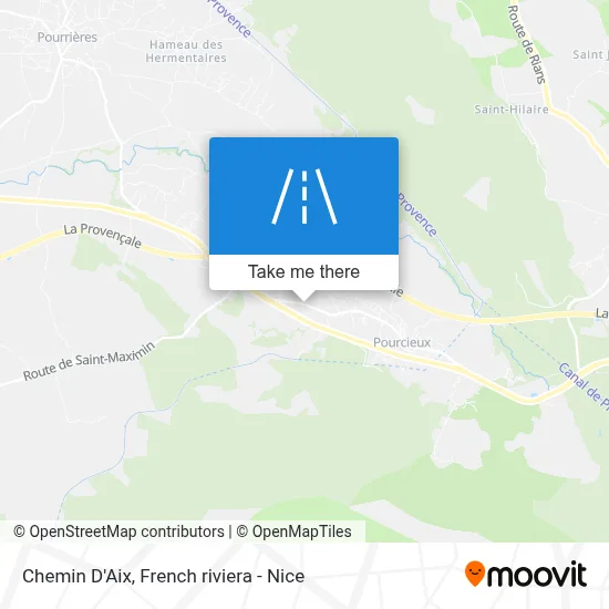 Chemin D'Aix map