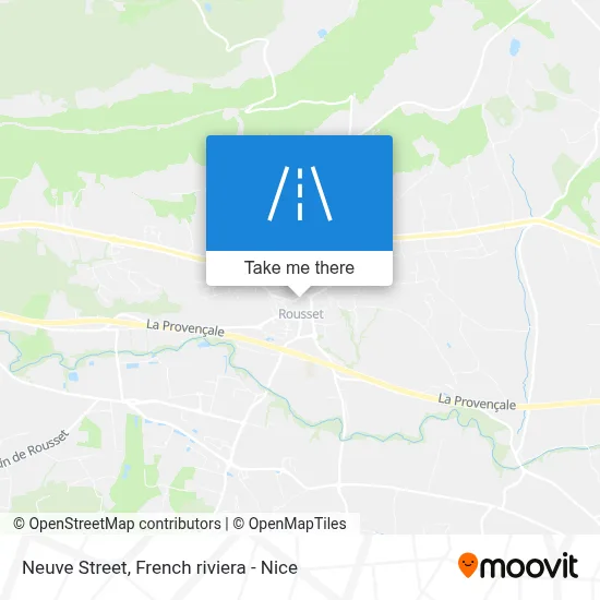 Mapa Rue Neuve