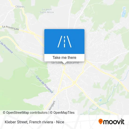 Rue Kleber map