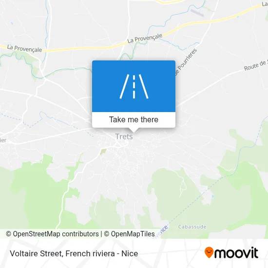 Mapa Rue Voltaire
