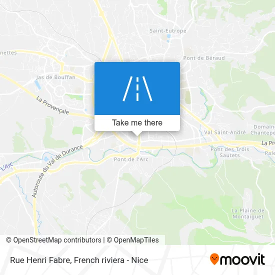 Rue Henri Fabre map