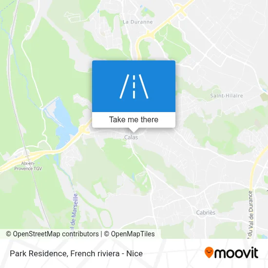 Résidence Du Parc map