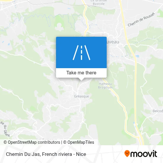 Chemin Du Jas map