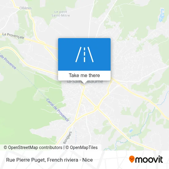 Rue Pierre Puget map